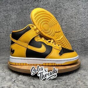 Nike Dunk High 'Wu-Tang Clan' Size 5 Men = 6.5 Women Black Yellow HJ4320-001